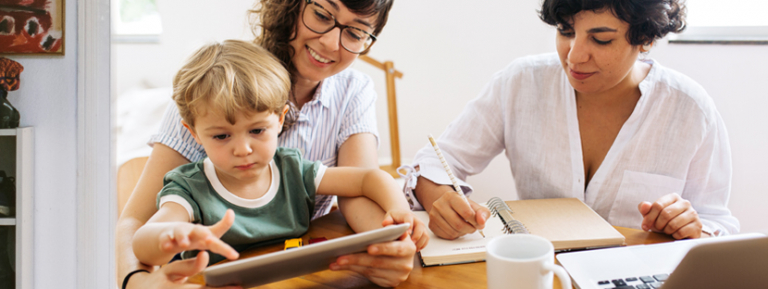 Person comparing mortgage lenders online